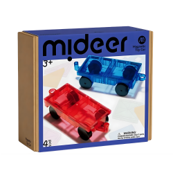 Chassis for magnetic building sets 4 pcs