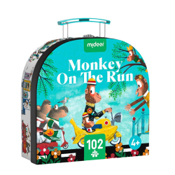 Monkey on the run puzzle 102 pieces