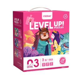 LEVEL UP! 03 - Adventures of princesses puzzle 3in1