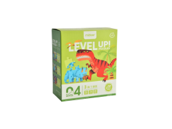LEVEL UP! 04 - Dinosaurs puzzle 3in1 version 2022