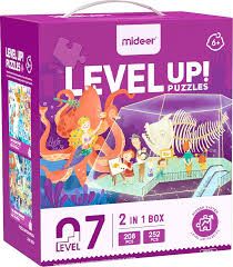 LEVEL UP! 07 - Beauty of the sea puzzle 2in1