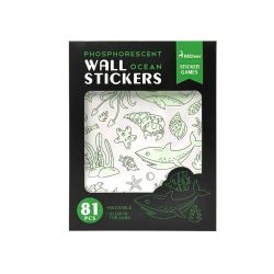 Glowing wall stickers - Ocean - 81pcs