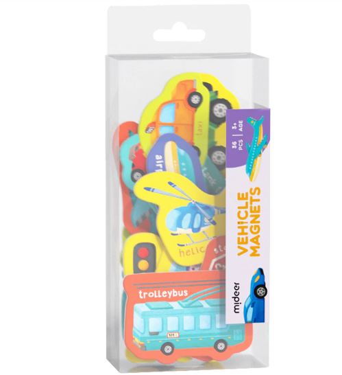 Magnets Transportation 36 pcs